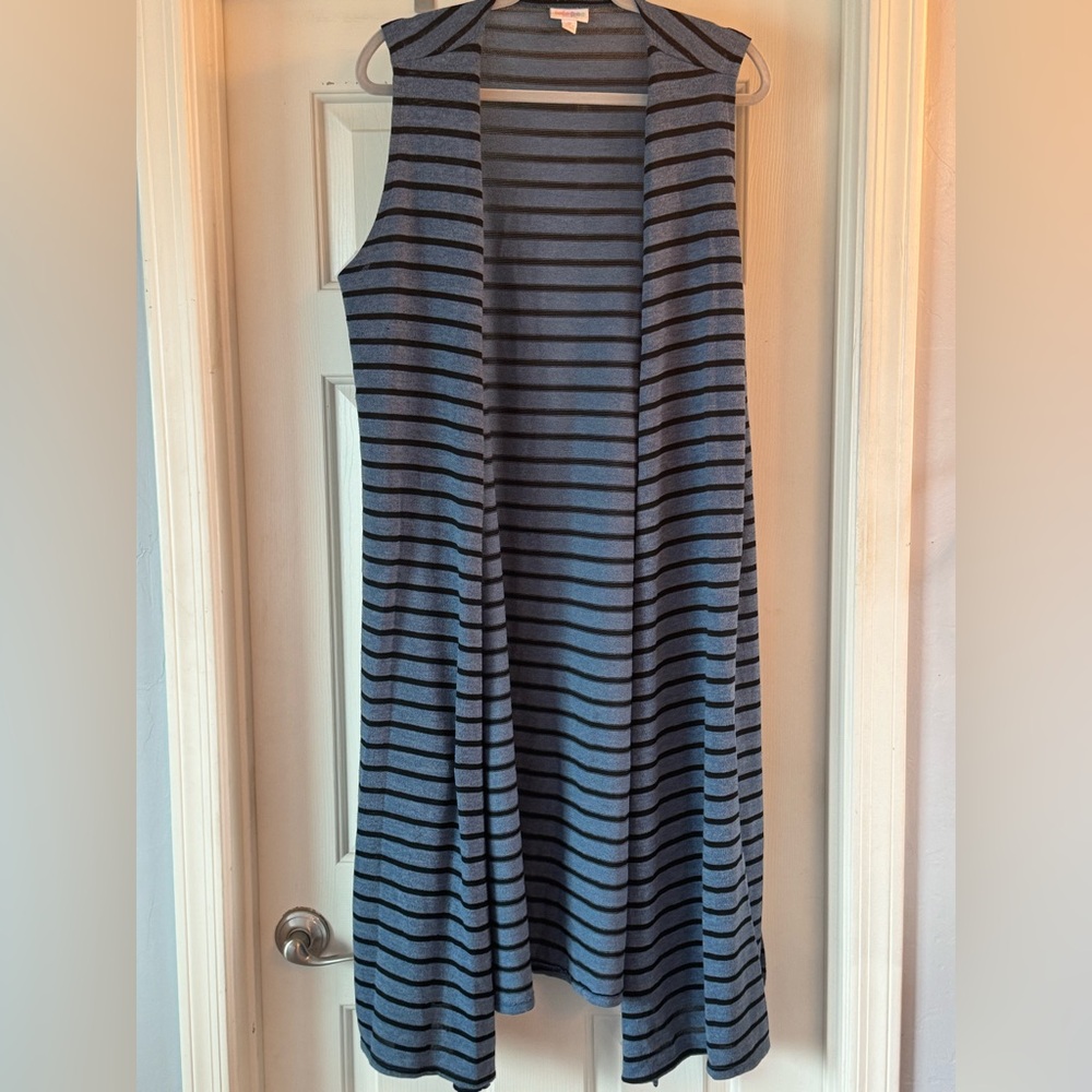EUC Lularoe Joy Sleeveless Duster